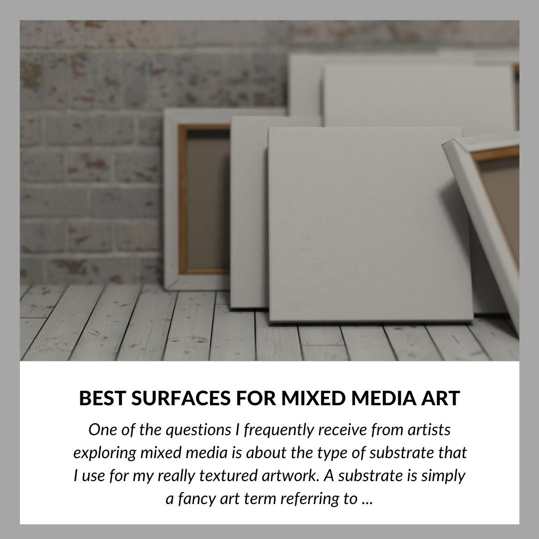 Stunning Span Facing Texture For Mixed Media Art image
