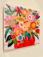 Load image into Gallery viewer, Colorful Happy Floral Canvas Print