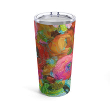 Load image into Gallery viewer, Floral Insulated Tumbler 20oz