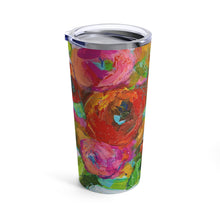Load image into Gallery viewer, Floral Insulated Tumbler 20oz