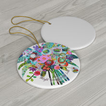 Load image into Gallery viewer, Delight in the Lord Floral Ornament