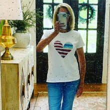 Load image into Gallery viewer, Patriotic Beach T-shirt