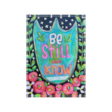 Load image into Gallery viewer, Inspirational Photo Block - 'Be Still and Know' Decorative Art