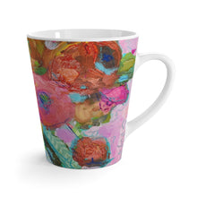 Load image into Gallery viewer, Latte Mug-bright floral design