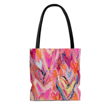 Load image into Gallery viewer, Heart Tote Bag by Stacy Spangler Art
