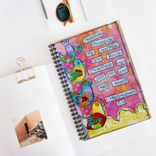 Load image into Gallery viewer, Scripture Spiral Notebook - Ruled Line