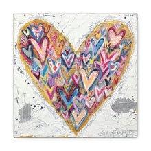 Load image into Gallery viewer, Heart on Heart Canvas Print