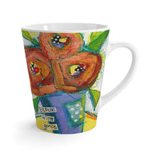 Load image into Gallery viewer, Floral Latte Mug
