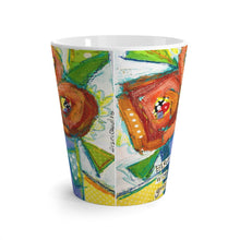 Load image into Gallery viewer, Floral Latte Mug