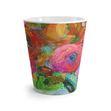 Load image into Gallery viewer, Latte Mug-bright floral design