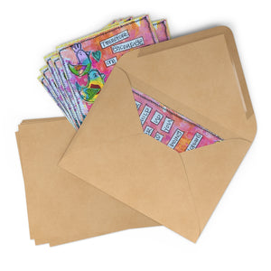 Scripture folded notecards