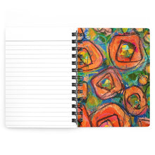 Load image into Gallery viewer, Floral Spiral Bound Journal