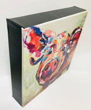 Load image into Gallery viewer, Happy Pig Canvas print