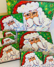 Load image into Gallery viewer, Be Jolly Santa canvas print (Large)
