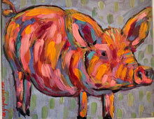 Load image into Gallery viewer, Party Pig canvas print