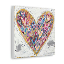 Load image into Gallery viewer, Heart on Heart Canvas Print