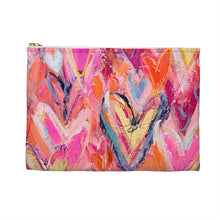 Load image into Gallery viewer, Heart Accessory Pouch by Stacy Spangler Art