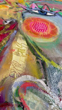Load and play video in Gallery viewer, Original Abstract Face on canvas