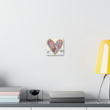 Load image into Gallery viewer, Heart on Heart Canvas Print