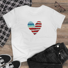 Load image into Gallery viewer, Patriotic Beach T-shirt