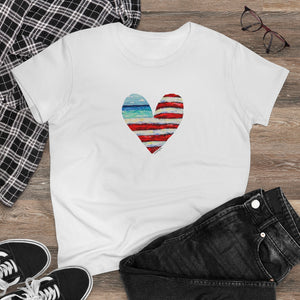 Patriotic Beach T-shirt