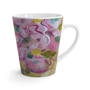 Pastel Floral Latte Mug