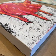 Load image into Gallery viewer, Sooie Pig canvas print