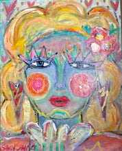Load image into Gallery viewer, Original Abstract Face on canvas