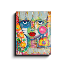 Load image into Gallery viewer, Abstract Face Canvas Print
