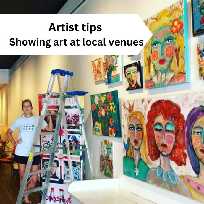 Tips for showing your art ....