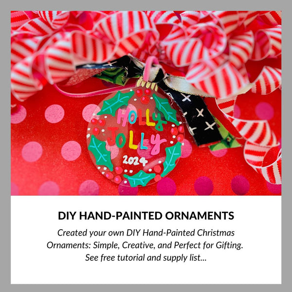 DIY Hand-Painted Christmas Ornaments: Simple, Creative, and Perfect for Gifting