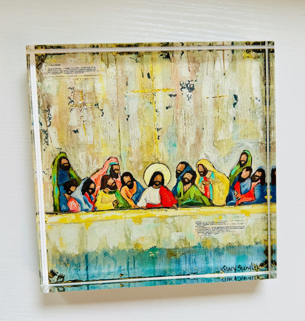 Acrylic Upper Room (Last Supper) Art Print