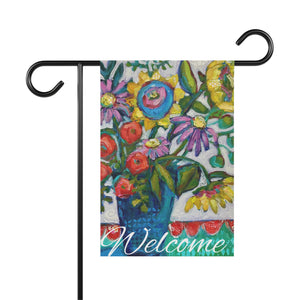 Floral Garden & House Banner