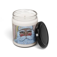 Load image into Gallery viewer, Festive Santa Scented Soy Candle, Holiday Decor, Christmas Gift, Home Fragrance, Cozy Atmosphere, Yuletide Celebration
