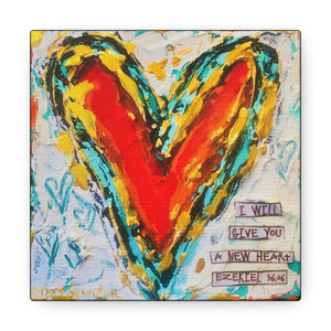 A New Heart Canvas Print