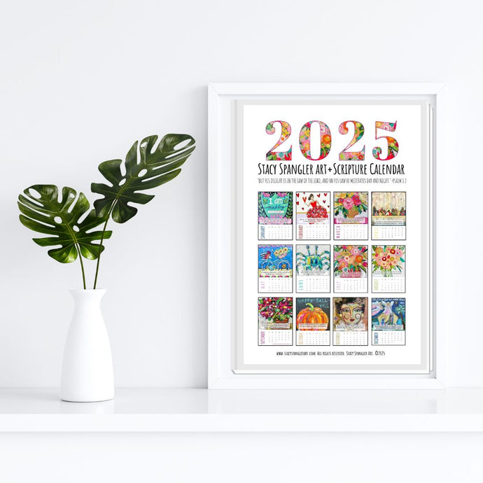 2025 Art + Scripture Calendar