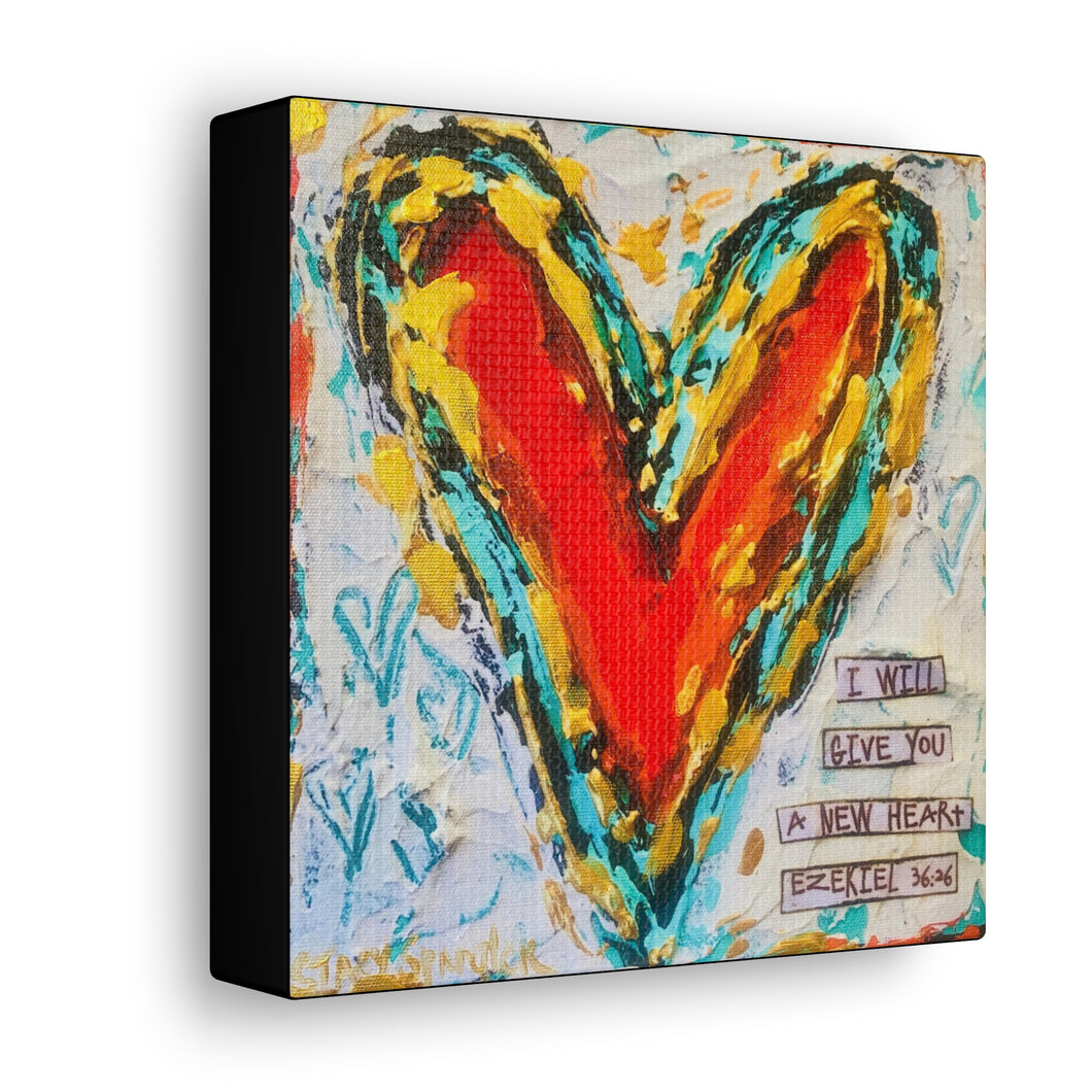 A New Heart Canvas Print