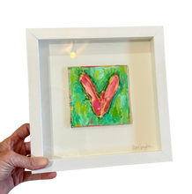 Load image into Gallery viewer, Original Mixed Media Heart Art
