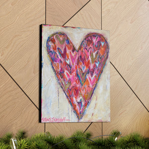Happy Hearts Canvas Print