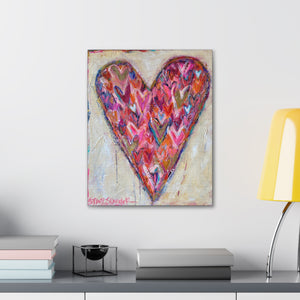 Happy Hearts Canvas Print