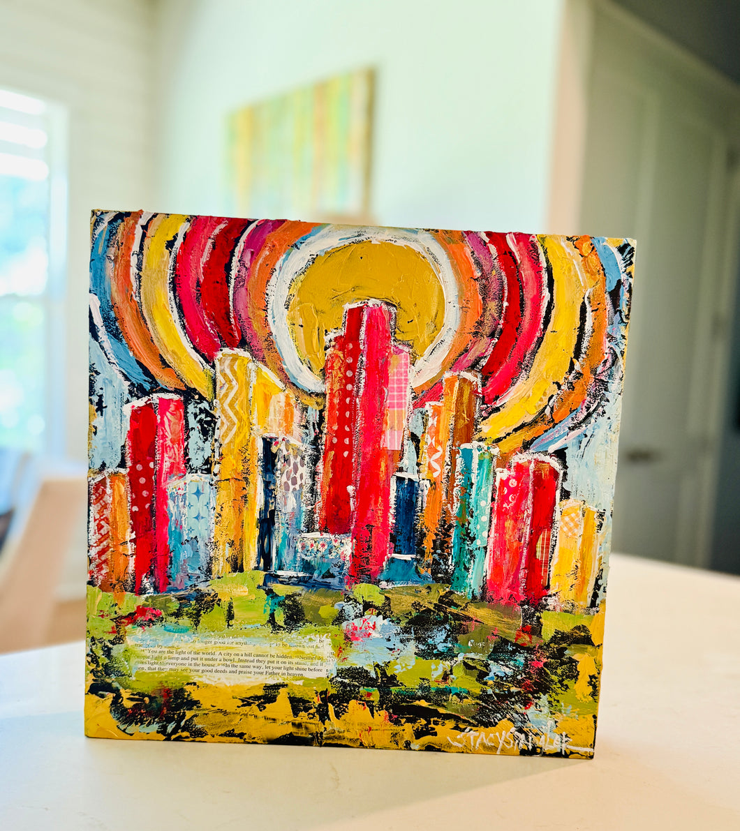 Original Shine Mixed Media Artwork