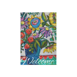 Floral Garden & House Banner