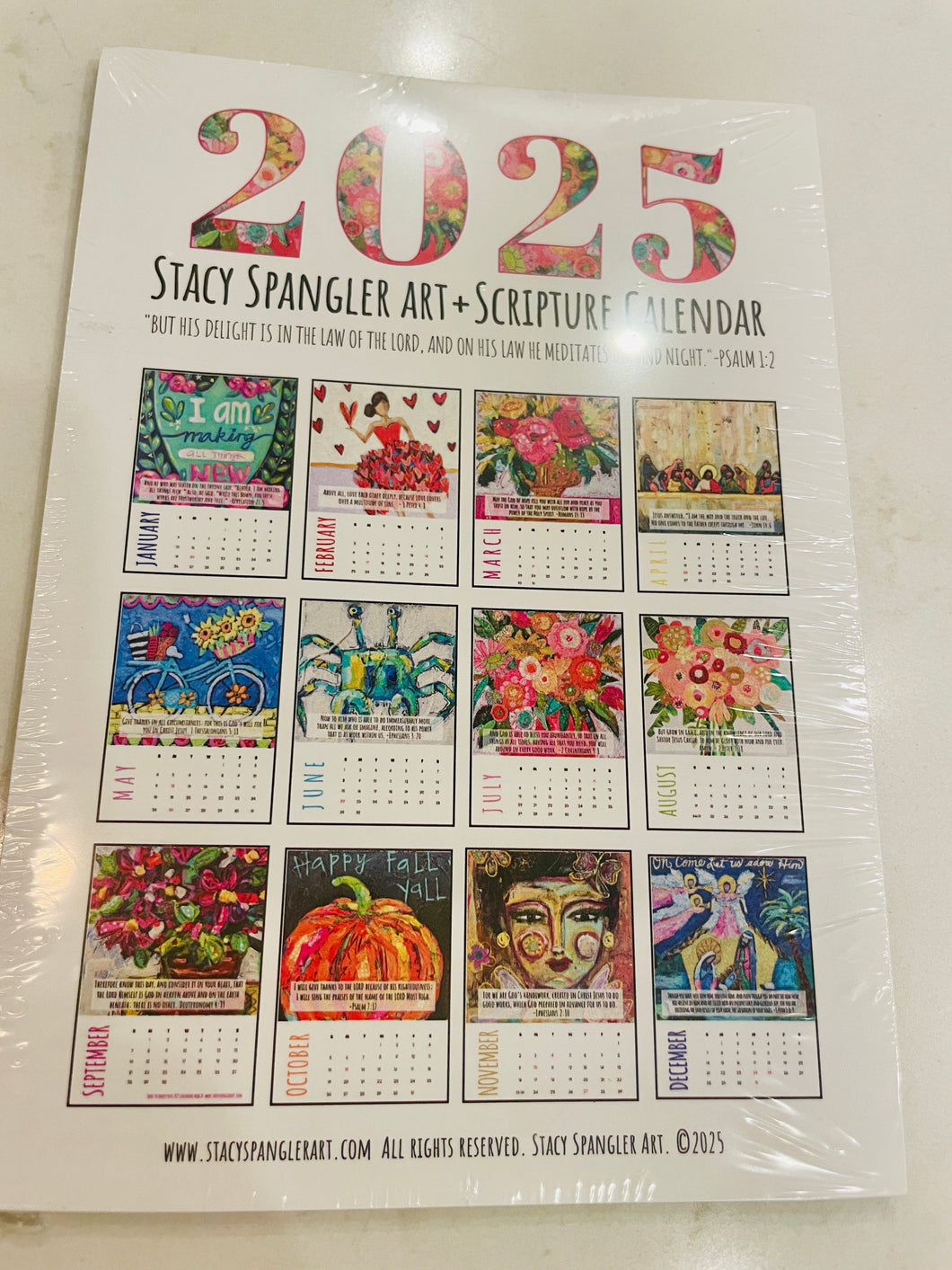 2025 Art + Scripture Calendar