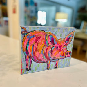 Party Pig Canvas Print