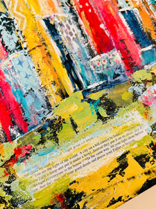 Original Shine Mixed Media Artwork
