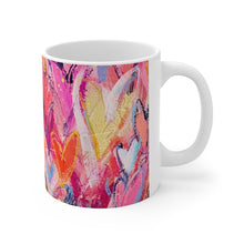 Load image into Gallery viewer, Heart Ceramic Mug 11oz
