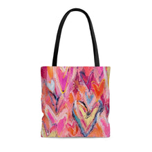 Load image into Gallery viewer, Heart Tote Bag by Stacy Spangler Art
