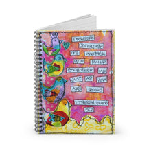 Load image into Gallery viewer, Scripture Spiral Notebook - Ruled Line
