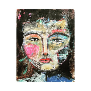 Abstract Face Canvas Print