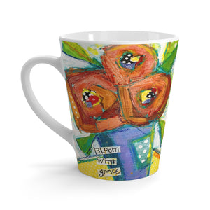 Floral Latte Mug